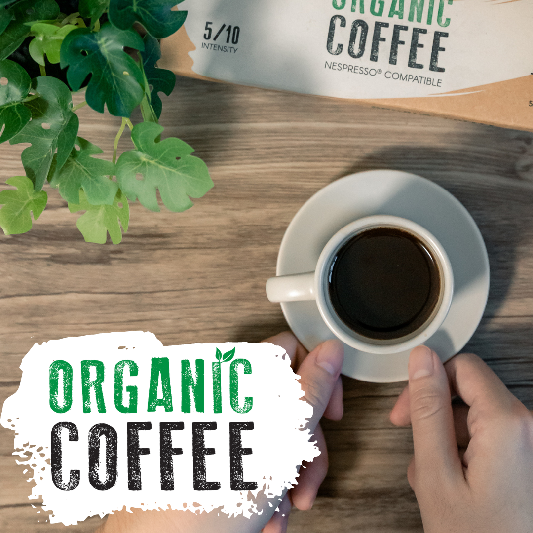 Organic Coffee with Collagen - 10 Compostable Capsules