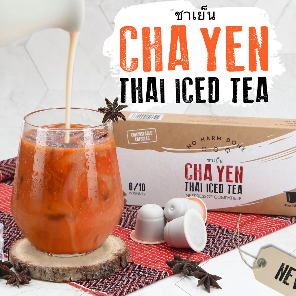 Cha Yen Thai Iced Tea | 25 Compostable Nespresso® Compatible Capsules