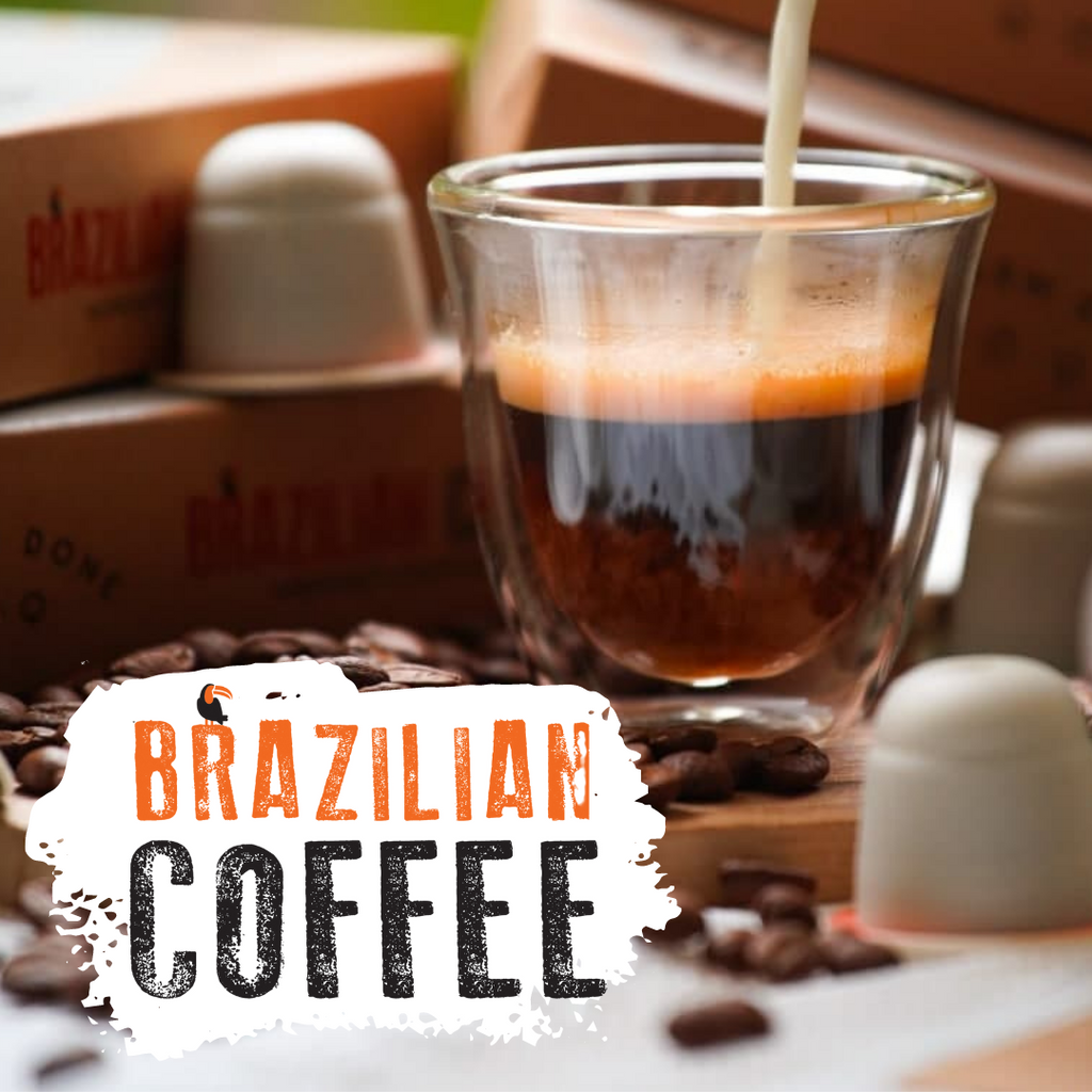 Brazilian Coffee | 25 Compostable Nespresso® Compatible Capsules