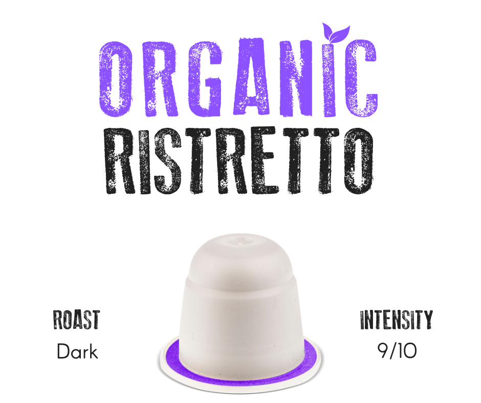 Organic Ristretto | 25 Compostable Nespresso® Compatible Capsules