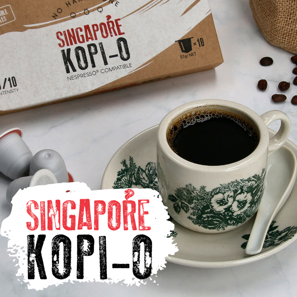 Singapore KOPI-O | 25 Compostable Nespresso® Compatible Capsules